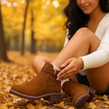 Naisten Muotisaappaat - Elastinen Lisäosa - Korkea Laatu Pohja - EmiyoSuomi - Saappaat Nainen