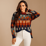 Naisten Neulepusero - Lämmin Kaulus - Mukavuus & Tyyli - EmiyoSuomi - Neulepusero Nainen