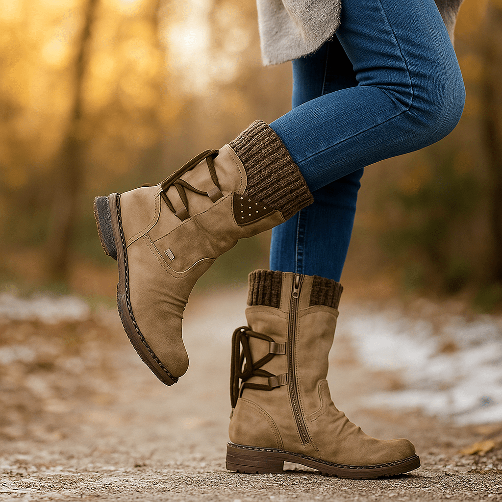 Naisten Nilkkurit – Samettinen Ilme – Remmi Yksityiskohta – Tasapohja – Mukavuus Sopii - EmiyoSuomi - Saappaat Nainen