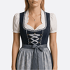 Naisten Oktoberfest Dirndl Mekko - Korkealaatuinen - Perinteinen Juhlapuku - EmiyoSuomi - Oktoberfest - Nainen