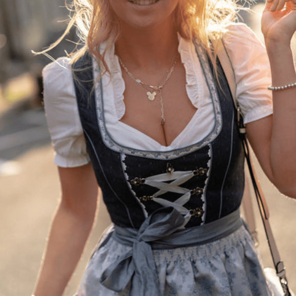 Naisten Oktoberfest Dirndl Mekko - Korkealaatuinen - Perinteinen Juhlapuku - EmiyoSuomi - Oktoberfest - Nainen