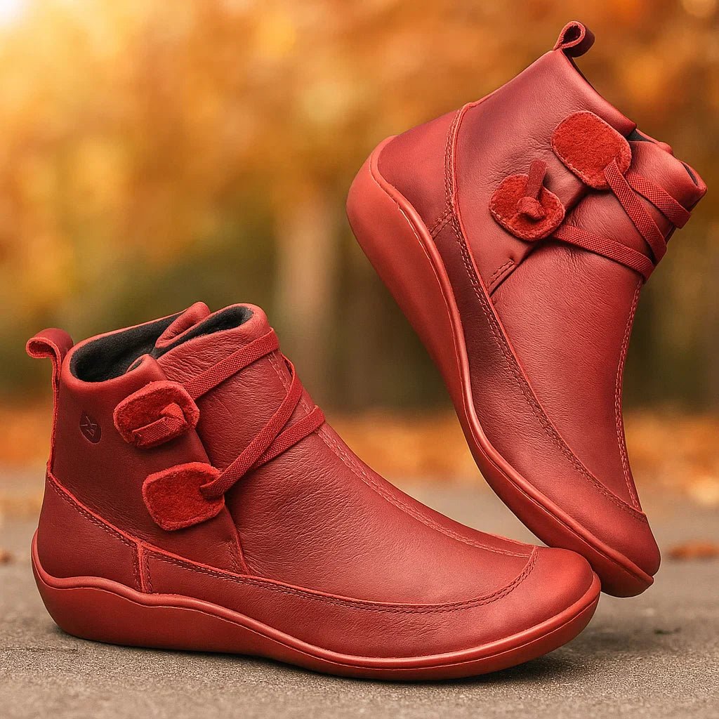 Naisten Puolikorkeat Saappaat Stilla - Mukava Istuvuus - Tyylikäs Suunnittelu - EmiyoSuomi - Saappaat Nainen