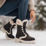 Naisten Talvikengät - Mukava Fleece - Vuori - Kestävä Profiili - EmiyoSuomi - Saappaat Nainen