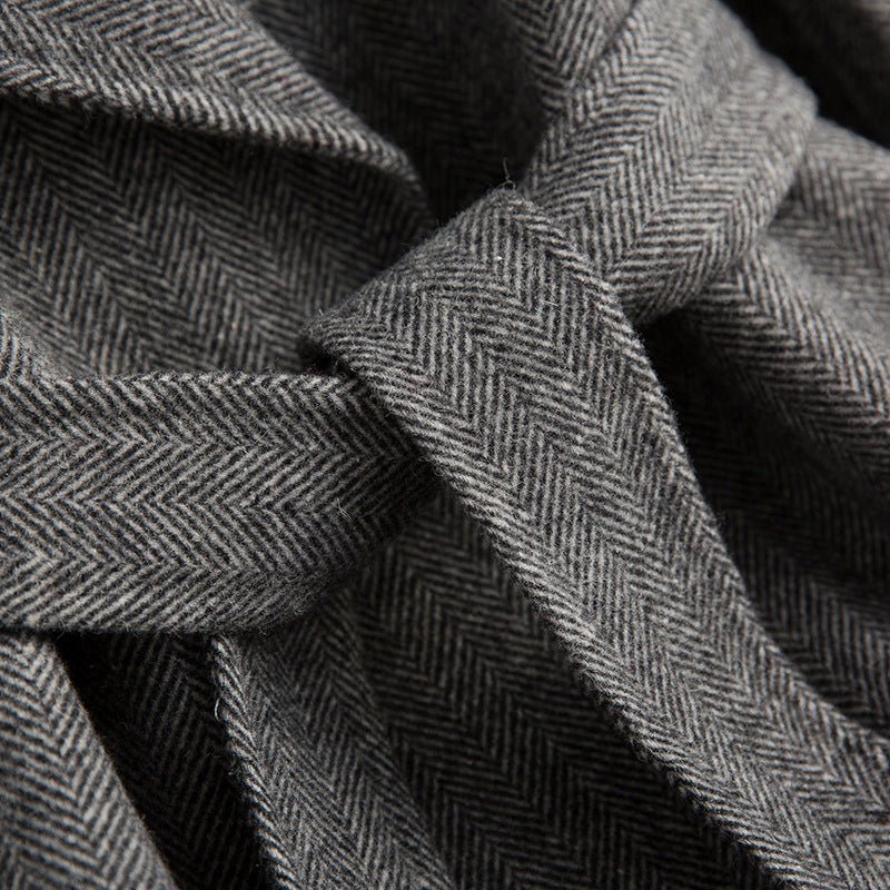 Naisten tiukasti istuva kaksirivinen takki - Elegantti malli - Tyylikäs muotoilu - EmiyoSuomi - Takki Nainen