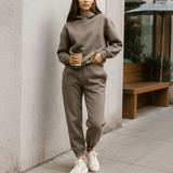 Naisten treenisarja - Hupparitakki - Naisten joggerit - EmiyoSuomi - Verkkapuku