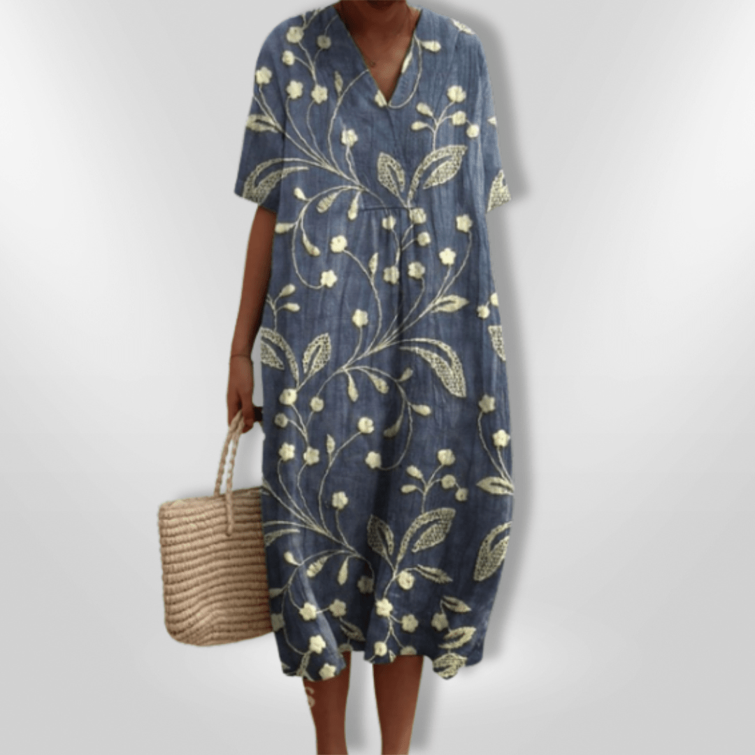 Naisten Väljä Kukallinen Kesämekko 100% Puuvilla - EmiyoSuomi - Kesäasut - Naiset