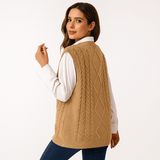 Neuleliivi Naisille - Mukava & Tyylikäs - EmiyoSuomi - Naisten liivi