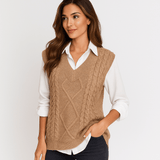 Neuleliivi Naisille - Mukava & Tyylikäs - EmiyoSuomi - Naisten liivi