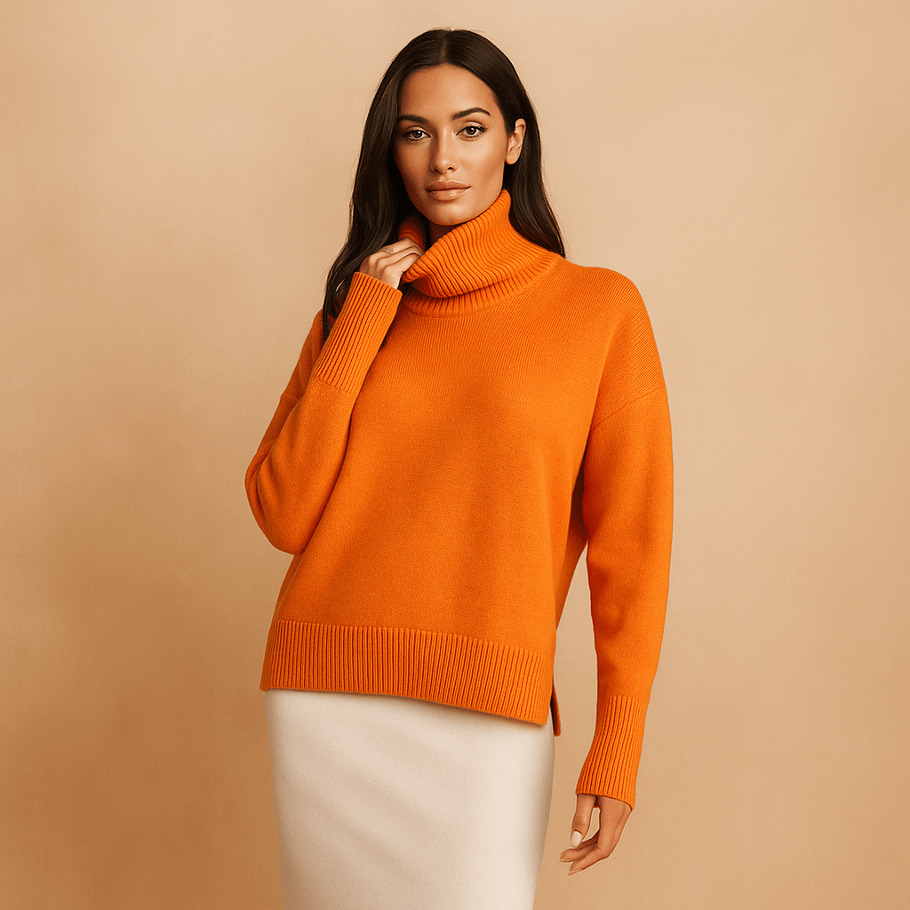 Neulepusero - Mukava - Tyylikäs - Laadukas Materiaali - Rentoon Käyttöön - EmiyoSuomi - Neulepusero Nainen