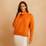 Neulepusero - Mukava - Tyylikäs - Laadukas Materiaali - Rentoon Käyttöön - EmiyoSuomi - Neulepusero Nainen