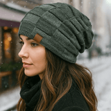 Neulottu Pipo Yves – Lämmin & Mukava Talvi - EmiyoSuomi - Lämpimät pipot