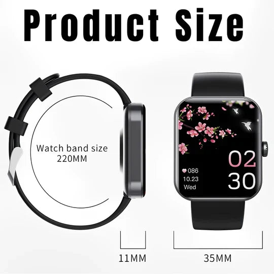 Ei-invasiivinen verensokerin smartwatch -kunto-seuraanta