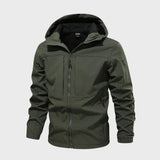 Miesten sadetakki | Pehmeä softshell | Ergonominen istuvuus