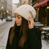 Paksu neulepipo naisille - EmiyoSuomi - Lämpimät pipot