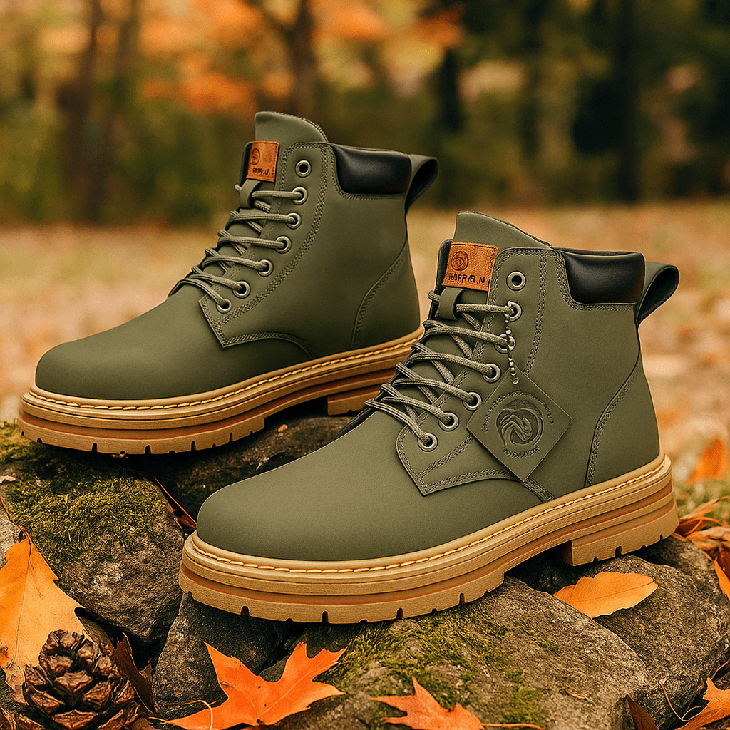 Paul Vandstøvler - Mukavat Nauhakengät - Turvallinen ja Käytännöllinen - EmiyoSuomi - Saappaat Nainen