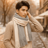 Pitkä ja Tyylikäs Kasmirhuivi – Pehmeys ja Tyyli Talvella - EmiyoSuomi - Huivit