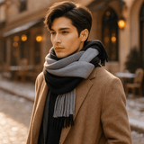 Pitkä ja Tyylikäs Kasmirhuivi – Pehmeys ja Tyyli Talvella - EmiyoSuomi - Huivit