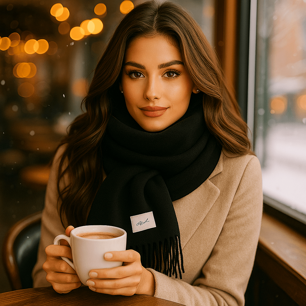 Polaris - huivi – Pehmeä lämpö ja kevyt mukavuus - EmiyoSuomi - Huivit