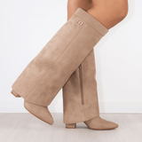 Polvenkorkuiset Saappaat – Tyylikkäät & Monikäyttöiset - EmiyoSuomi - Pitkät saappaat