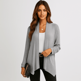 Rentouttava neulecardigan - avoin malli - hengittävä ja mukava - EmiyoSuomi - Neuleet