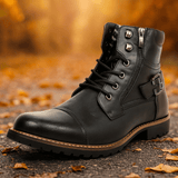 Rhion - Aito Nahka Moottoripyöräkengät - Kestävä Mukavuus - Turvallisuus - EmiyoSuomi - Saappaat Nainen