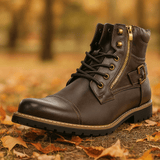 Rhion - Aito Nahka Moottoripyöräkengät - Kestävä Mukavuus - Turvallisuus - EmiyoSuomi - Saappaat Nainen