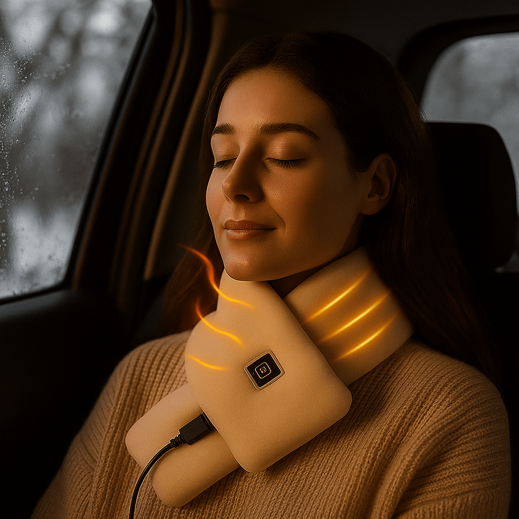 Sähkölämmitteinen Huivi Talveksi 3 Lämpötilaa - EmiyoSuomi - Huivit