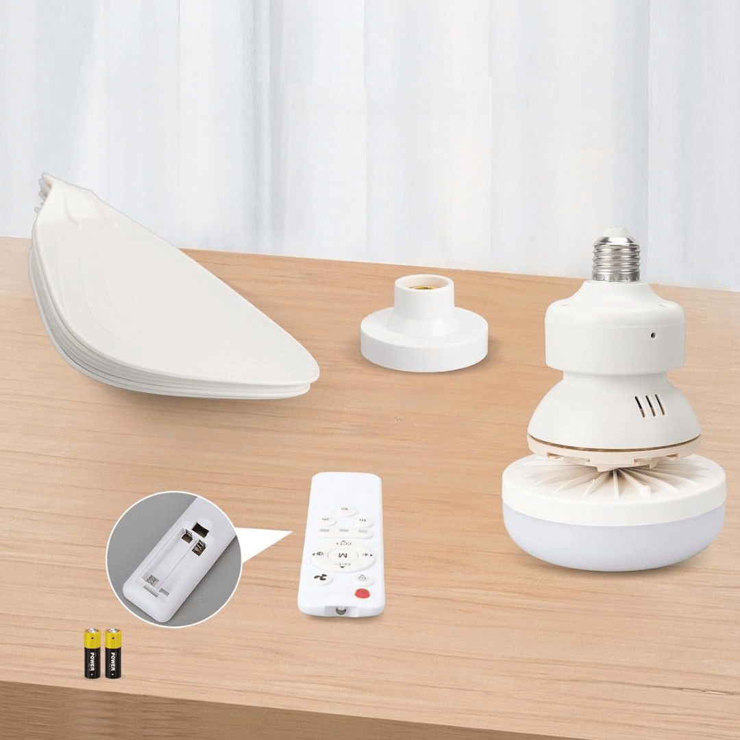 Sähkötuuletin säädettävällä LED - valaistuksella - EmiyoSuomi - jäähdytys