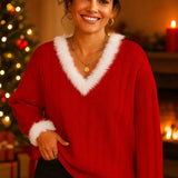 Sanaz – Tyylikäs Joulupaita – Uniikki Design – Laadukas Materiaali - EmiyoSuomi - Joulupuserot
