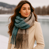 Scarvello – Paksu ja Värikäs Villahuivi - EmiyoSuomi - Huivit