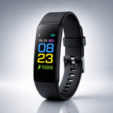 Smartwatch senioureille terveystoiminnoilla | Fitness Tracker Watch suurella näytöllä | HerzWacht