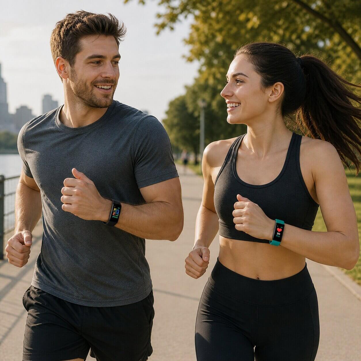 Smartwatch senioureille terveystoiminnoilla | Fitness Tracker Watch suurella näytöllä | HerzWacht
