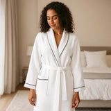 SereniLuxe – Waffle - kangasta valmistettu huppu ylellisellä mukavuudella - EmiyoSuomi - Kylpytakit