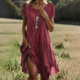 Sienna - Boho Chic -kesämekko - Eettinen muoti-Mekot-EmiyoSuomi