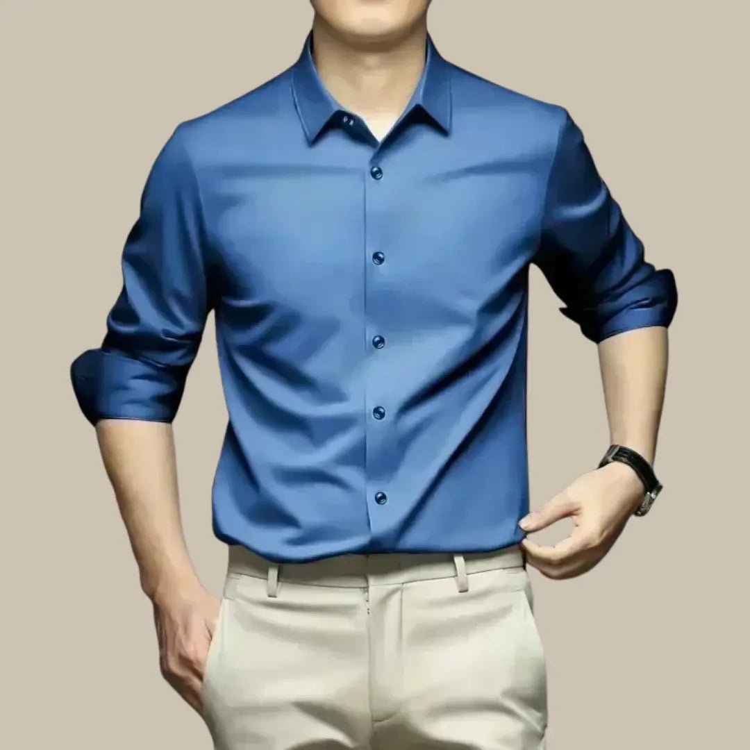 Silkkipaita miehille - Eleganssia ja mukavuutta - EmiyoSuomi - Miesten T - paidat