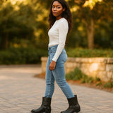 Stilla Cowboysaappaat - Mukava Tyyli - Kestävä Laatu - EmiyoSuomi - Saappaat Nainen