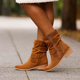 Stilla - Mukavat Korkealaatuiset Nappa Nahka Saappaat - Tyylikäs Kestävyys - EmiyoSuomi - Saappaat Nainen