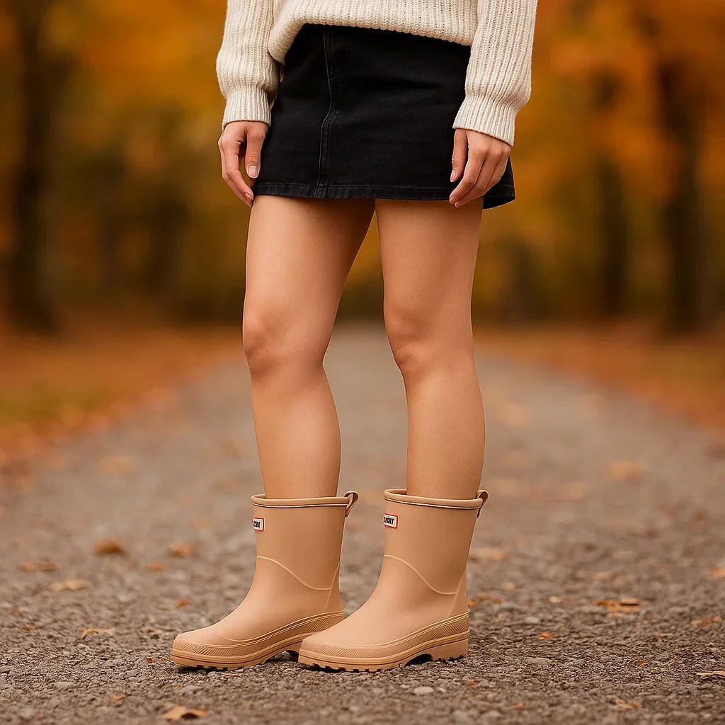 Stilla - Muoti Vedenpitävät Kumisaappaat Naisille - Mukavuus & Tyylikkyys - EmiyoSuomi - Saappaat Nainen