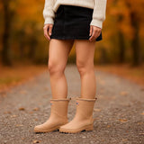 Stilla - Muoti Vedenpitävät Kumisaappaat Naisille - Mukavuus & Tyylikkyys - EmiyoSuomi - Saappaat Nainen