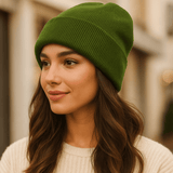 Talvilakki Noor satiinivuorella – Hiusten anti - frizz - EmiyoSuomi - Lämpimät pipot