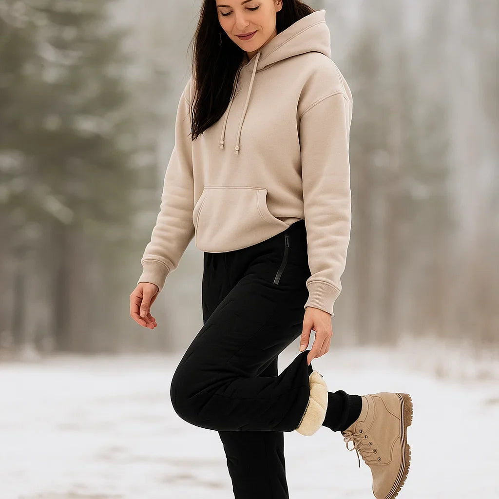 PolarPants™ – Termiske Skibukser med Polarfleece