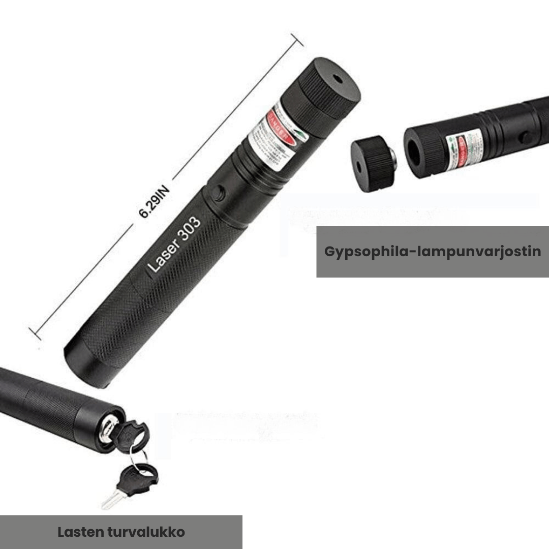 Tehokas Vihreä Laserosoitin PrecisionBeam - EmiyoSuomi - Leirintäalue