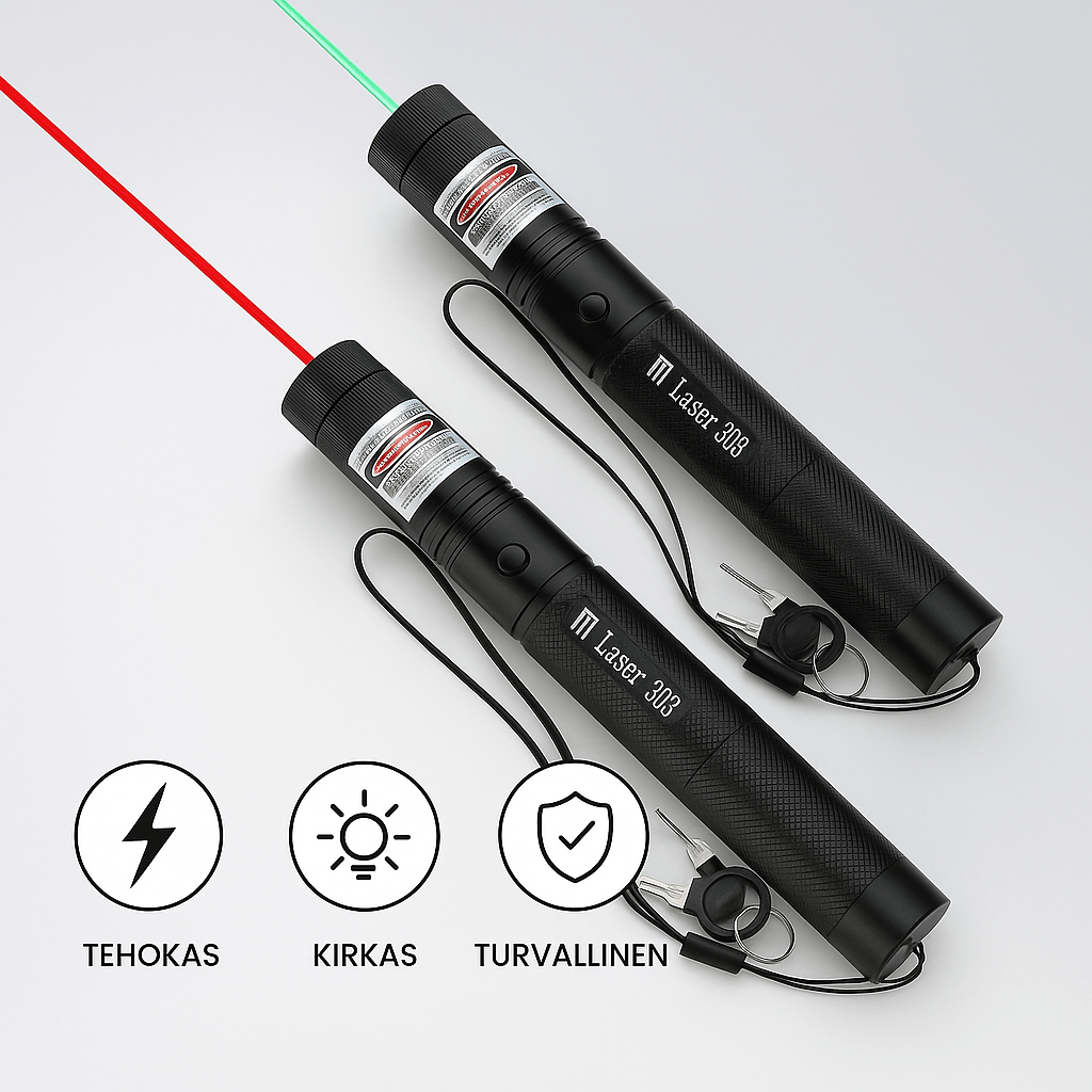 Tehokas Vihreä Laserosoitin PrecisionBeam - EmiyoSuomi - Leirintäalue