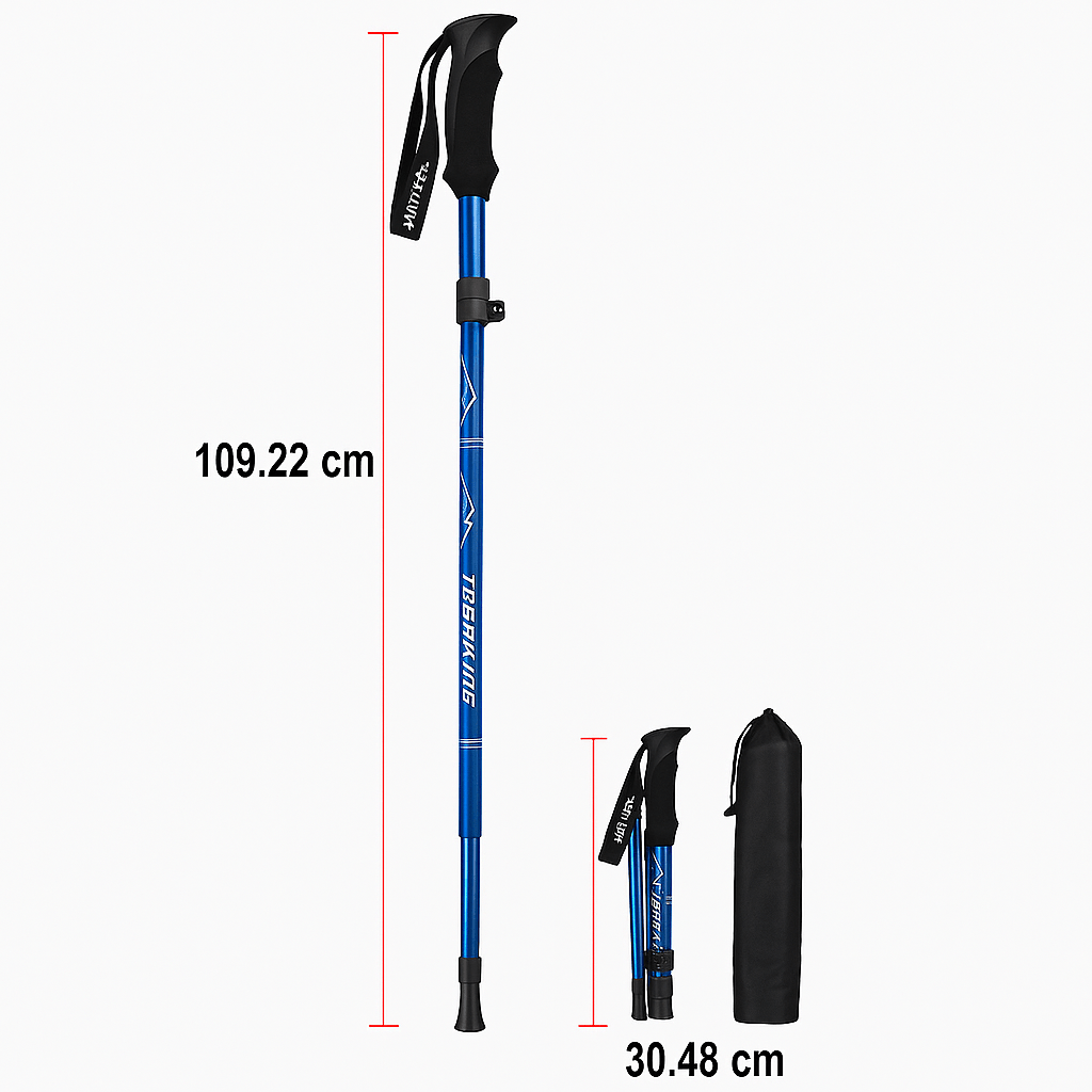 Teleskooppiset Vaellussauvat Kevyt Taitettava - EmiyoSuomi - Leirintäalue