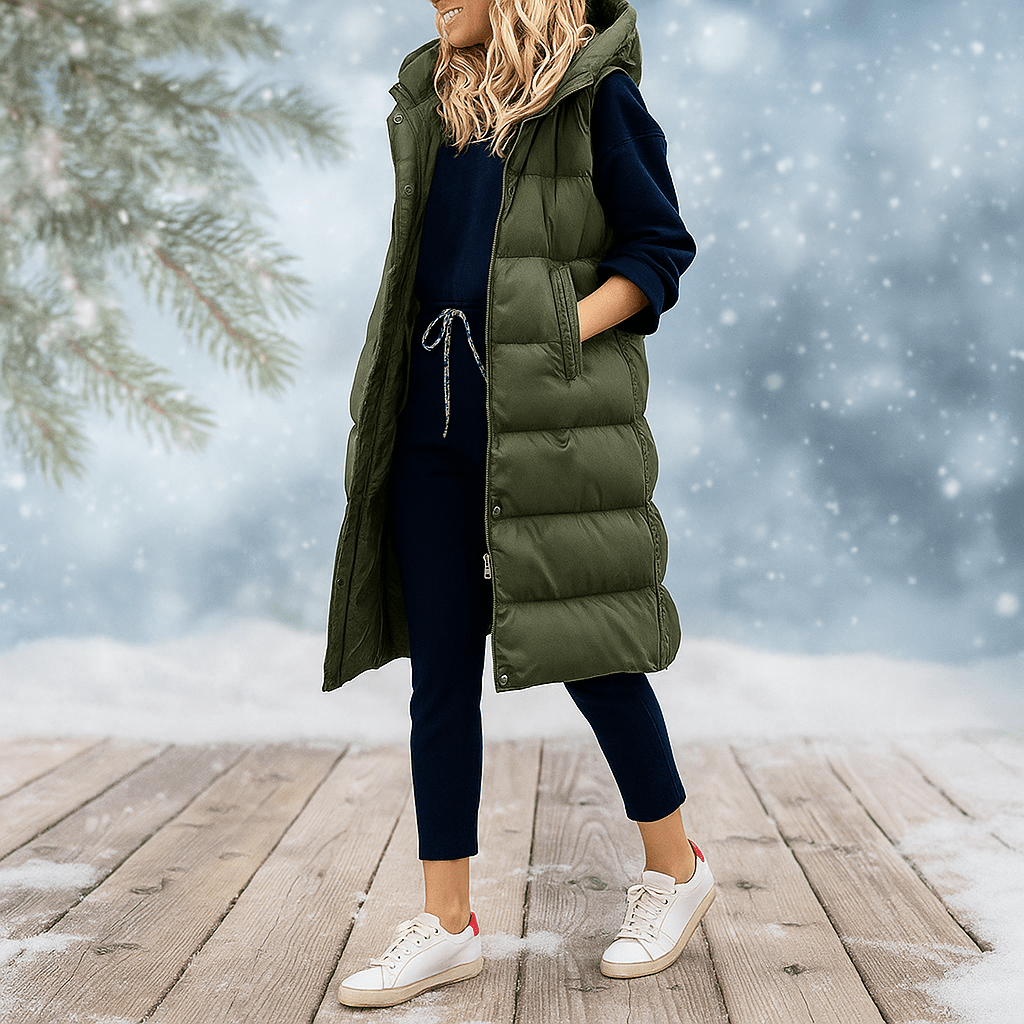 Teresa Lang Liivi - Tyylikäs Mukavuus - Kestävä Laatu - Luo - EmiyoSuomi - Takki Nainen