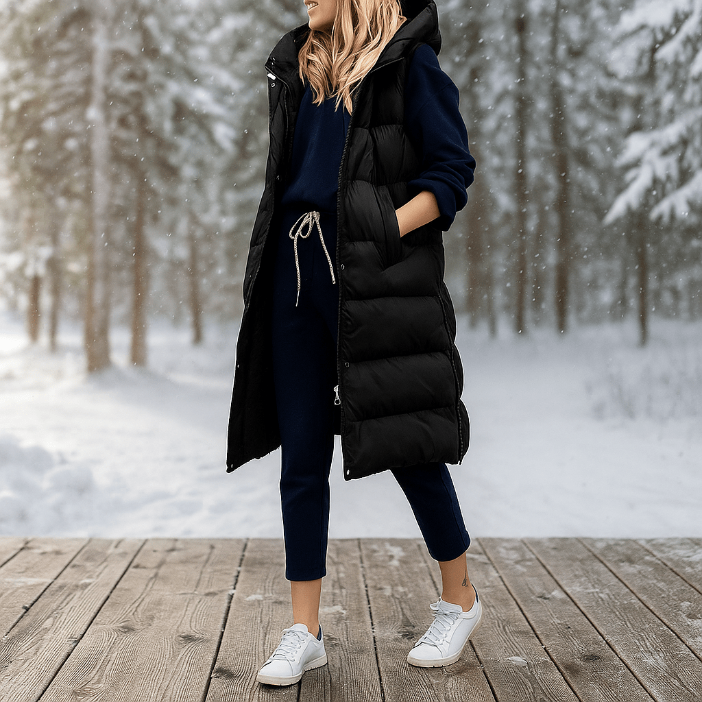 Teresa Lang Liivi - Tyylikäs Mukavuus - Kestävä Laatu - Luo - EmiyoSuomi - Takki Nainen