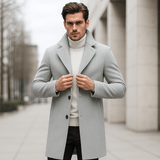 Terrence - Lämmin Villakangastakki Miehille - Mukavuus ja Tyylitietoisuus - EmiyoSuomi - Takit - Miehet