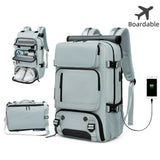BowLift | TRAVELMAX Pack – Vedenpitävä matkalaukku USB-portilla, kenkäosastolla ja anti-theft-taskulla