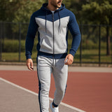 Trendikäs Mies Dres ProMotion - Urheilullinen Setti - Huppari Housut - EmiyoSuomi - Verkkapuku