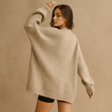 Tykkä ja Varm Cardigan - Mukava - Tyylikäs - Laadukas Villapaita - EmiyoSuomi - Neulepusero Nainen